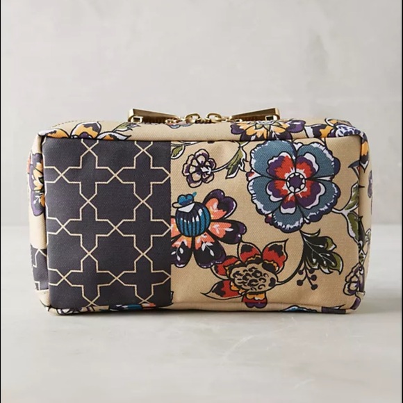 Anthropologie Miss Albright Hermitage Cosmetic Case NWT - Picture 4 of 5